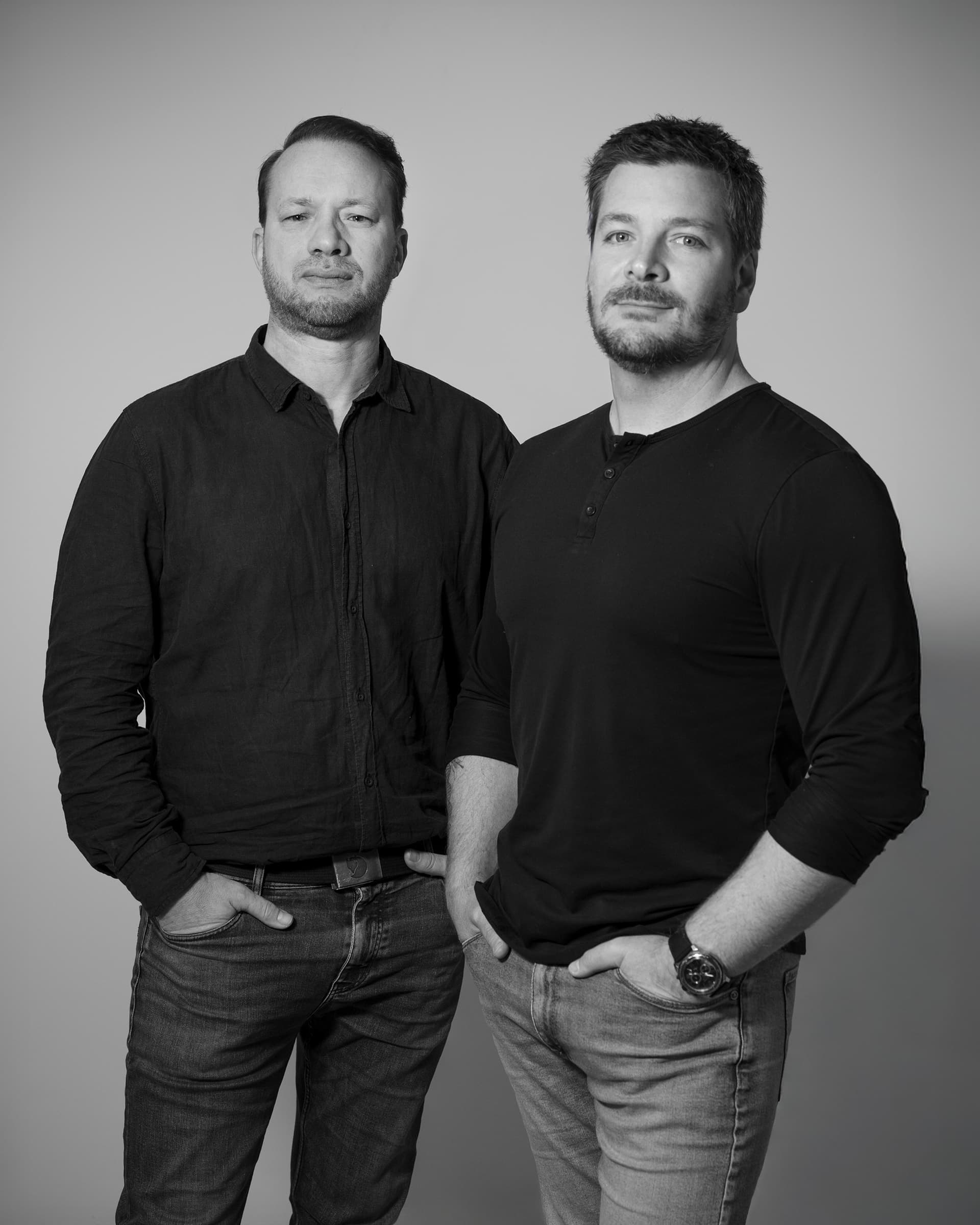 Mark and Mour, Founders of Renno Mark Slaughter and Mour Chennaoui, Founders of Renno